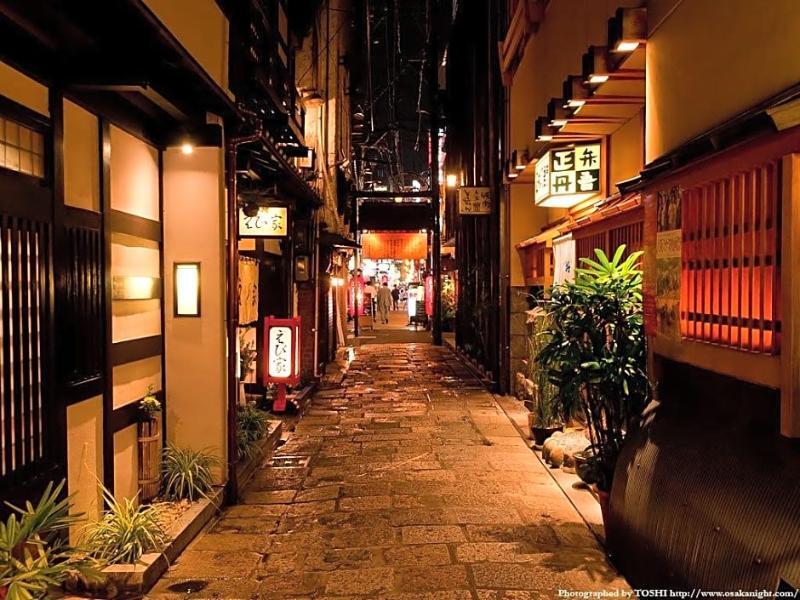 Cafe&Hostel Kimi To Ichigo Ōsaka Exterior foto